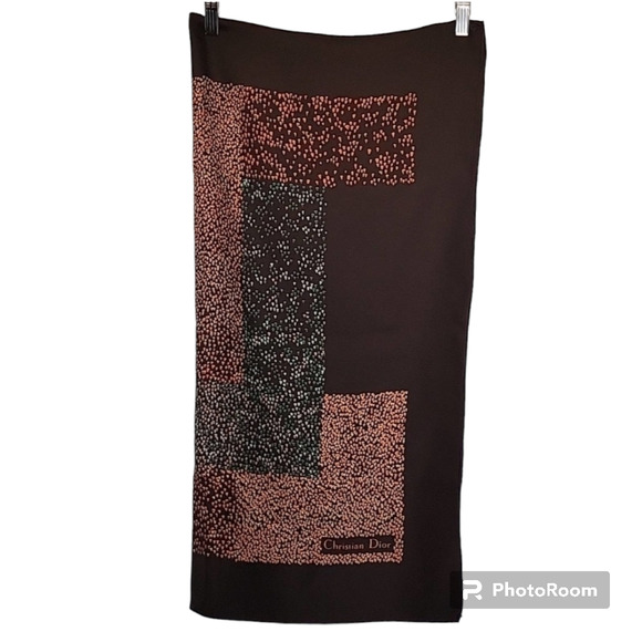 Vintage Dior Silk Scarf - Picture 1 of 10